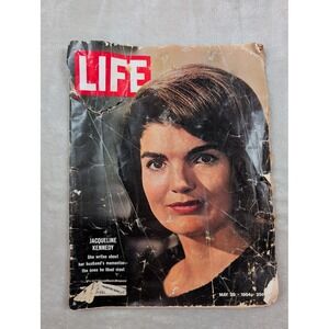 Vintage LIFE Magazine May 29 1964‎ Jacqueline Kennedy JFK Mementos Cover